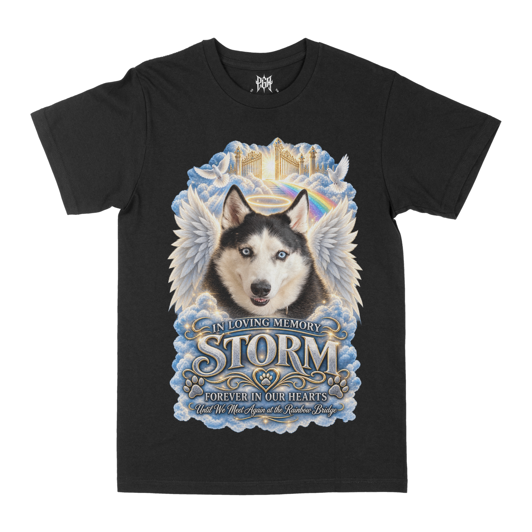 Storm custom pet memorial shirt