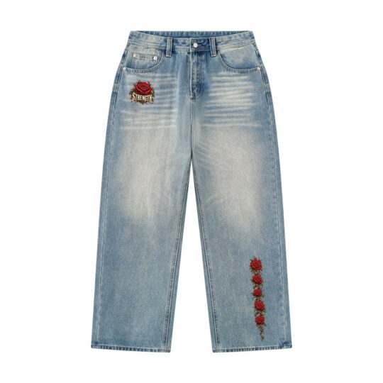PGH: Strength Through Adversity Vintage Wash Denim Jeans
